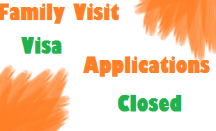 family visit visa applications closed till hajj