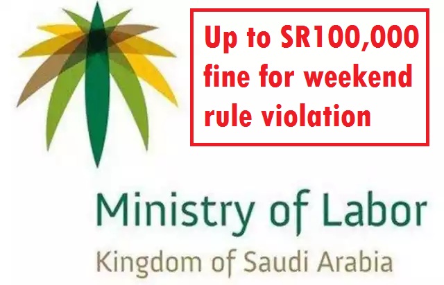 weekend rule violation in saudi arabia
