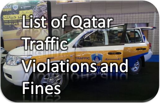 Qatar Traffic Violations Fines