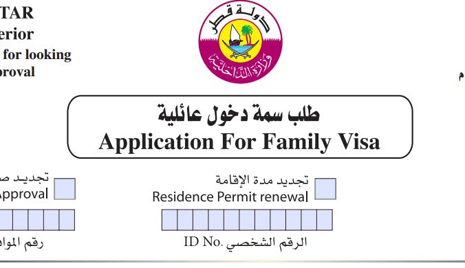 family visit visa in qatar requirements